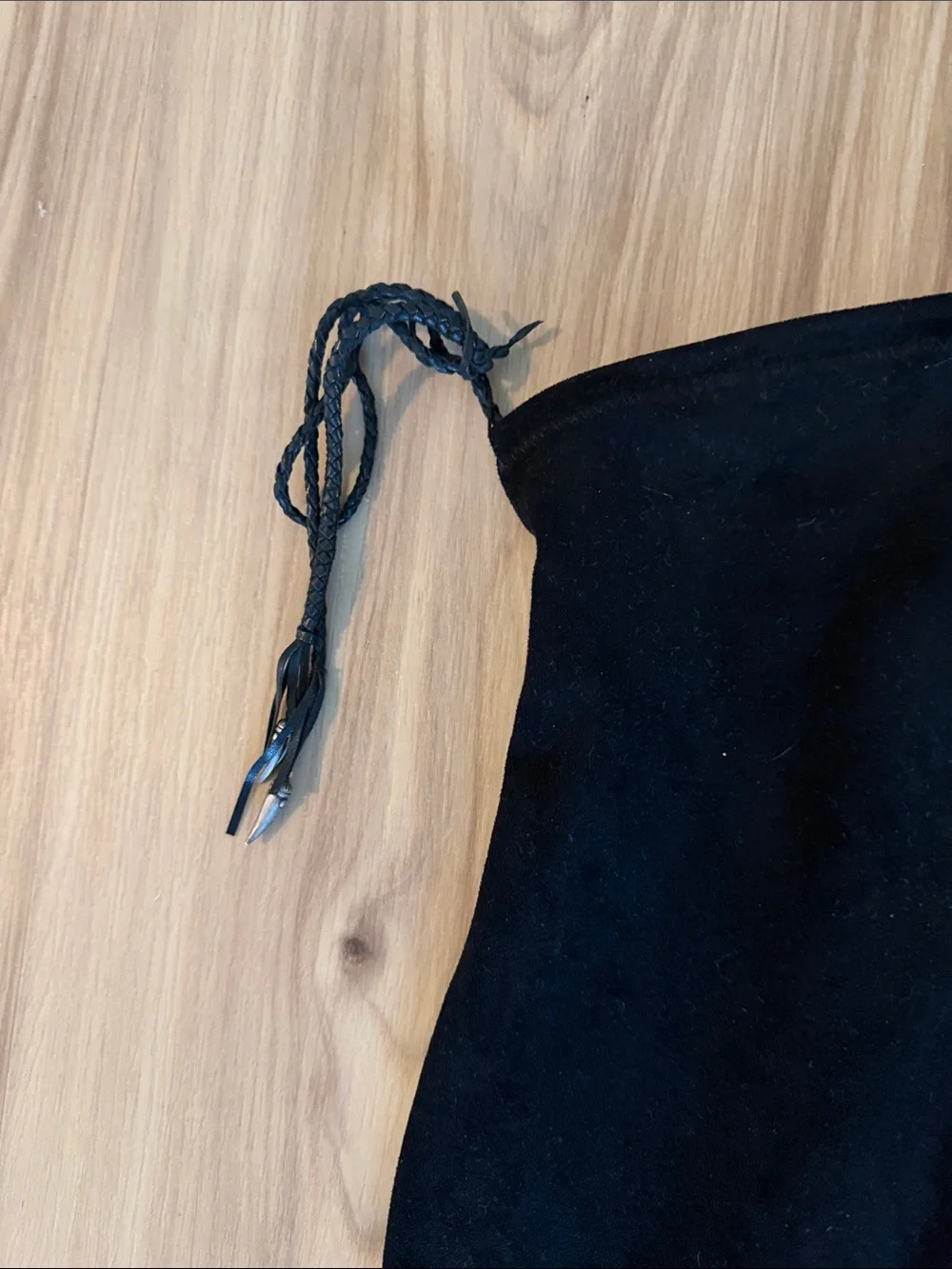 Dolce Vita Black Suede Over-the-Knee Block Heel Boots